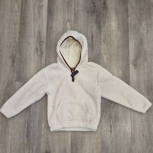 SOURIS MINI Sherpa Quarter Zip Hoodie